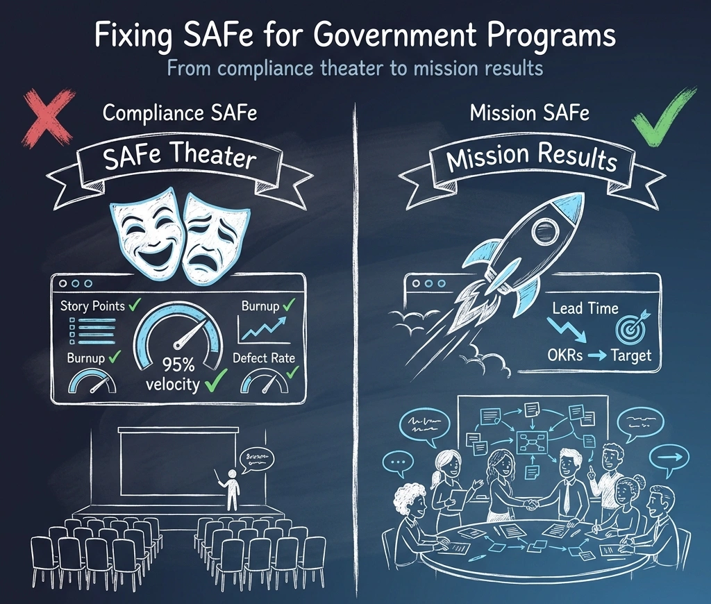 Fixing SAFe for Government Programs: From Compliance to Mission Results