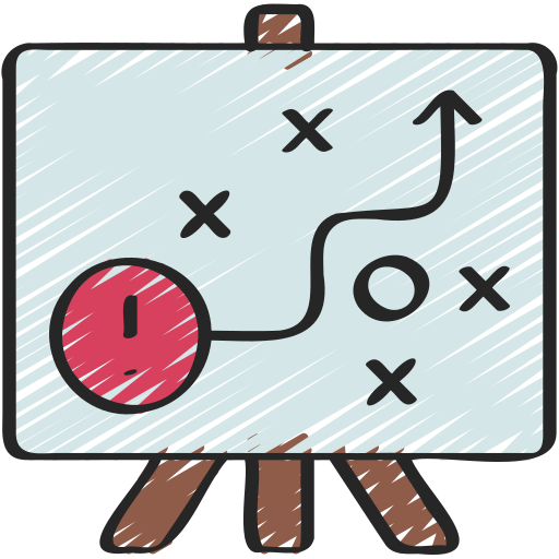 Planning strategy icon